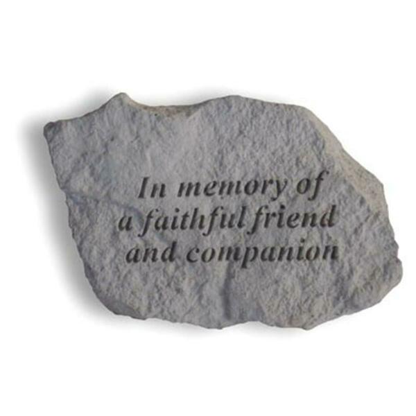 Kay Berry In Memory Of A Faithful Friend And Companion - Memorial - 5 Inches X 3.5 Inches 79520